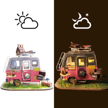  Happy Camper DIY Miniature Dollhouse Kit: DIY Mini Village Kit - Baby Feathers Gift Shop