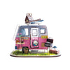 Happy Camper DIY Miniature Dollhouse Kit: DIY Mini Village Kit - Baby Feathers Gift Shop