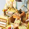 Lisa's Tailor Shop Dollhouse Miniature DIY Kit: Mini Village Kit - Baby Feathers Gift Shop