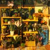 Cathy's Flower Shop Dollhouse Miniature DIY Kit: DIY Mini Village Kit - Baby Feathers Gift Shop
