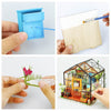 Cathy's Flower Shop Dollhouse Miniature DIY Kit: DIY Mini Village Kit - Baby Feathers Gift Shop