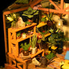 Cathy's Flower Shop Dollhouse Miniature DIY Kit: DIY Mini Village Kit - Baby Feathers Gift Shop