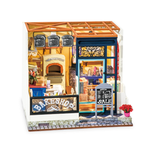  Bake Shop, DIY Miniature Dollhouse Kit: DIY Mini Village Kit - Baby Feathers Gift Shop
