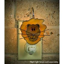  Lion Stained Glass Switchables Nightlight Cover; Ornament: Suncatcher - Baby Feathers Gift Shop